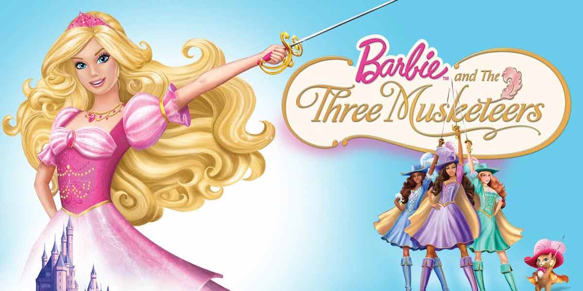 انیمیشن باربی قدیمی Barbie and The Three Musketeers