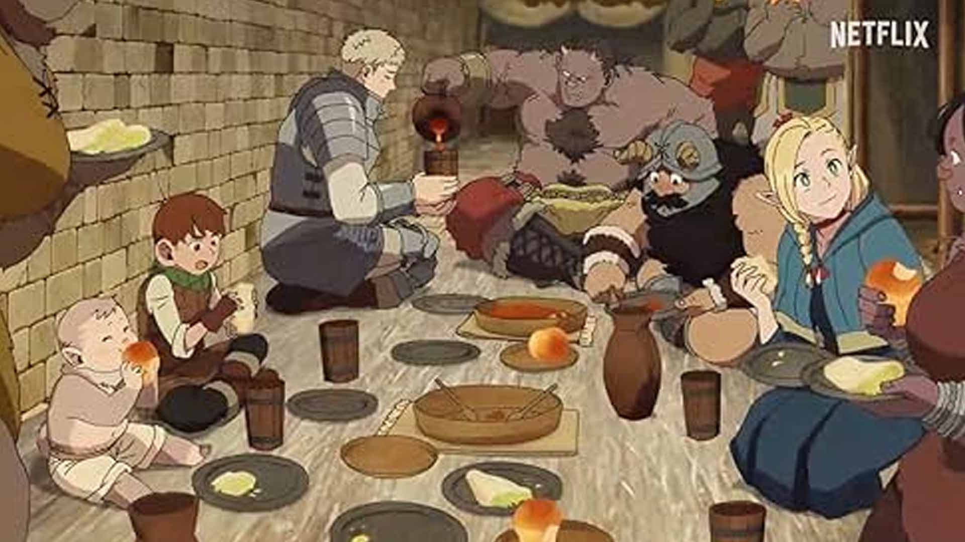 انیمه Delicious in Dungeon