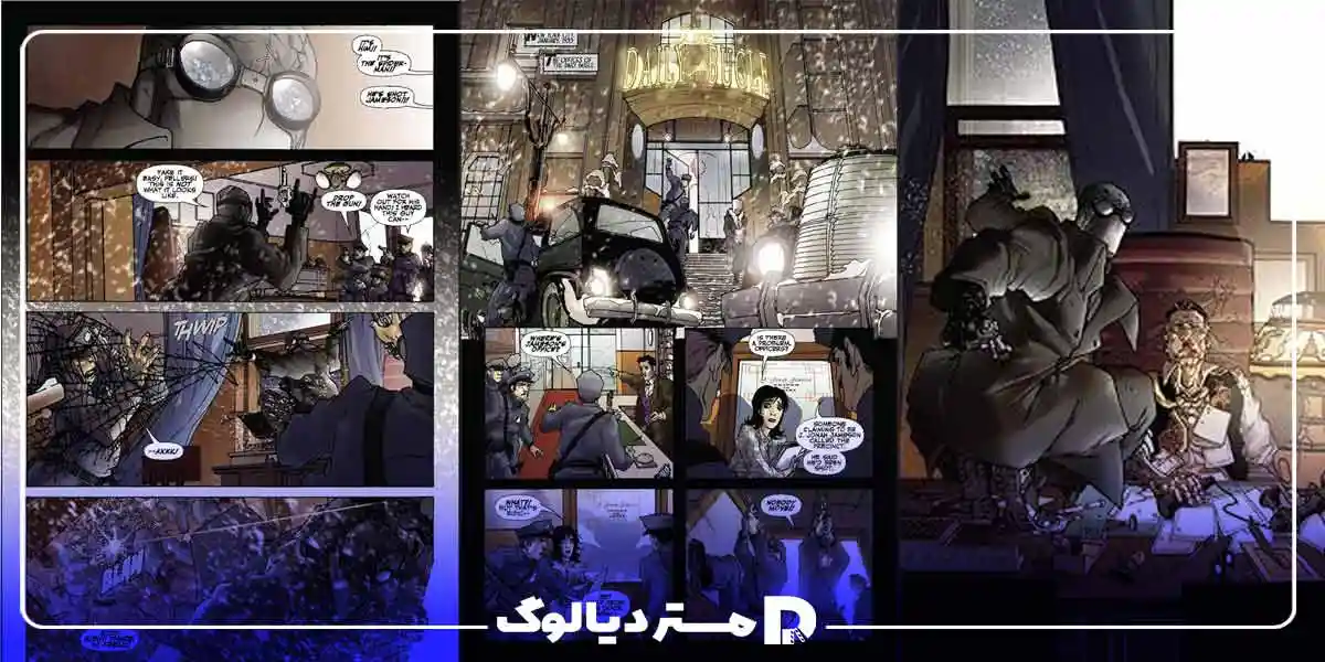 خاستگاه مردعنکبوتی نوآر