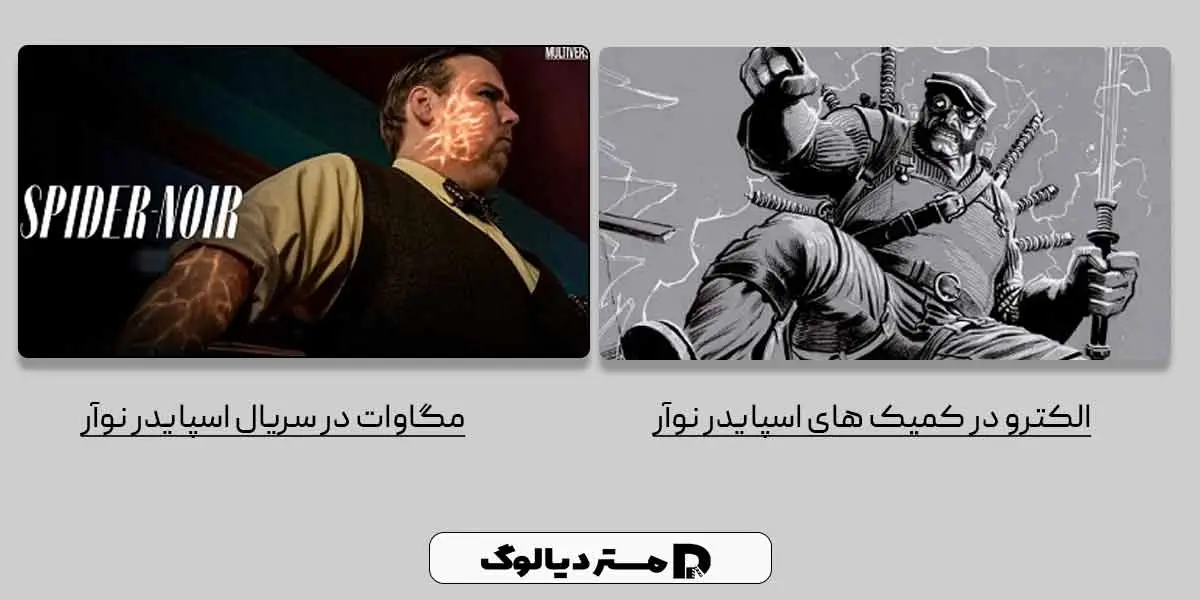 دشمنان مرد عنکبوتی نوآر